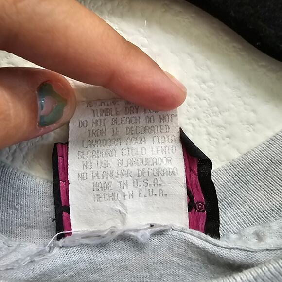 P.G.B. Vintage Elephant Graphic T-Shirt Petite Small – 90s, Animal Print, Casual - Picture 10 of 10